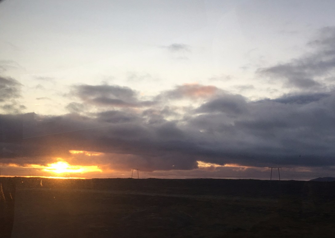 Sunrise over Iceland
